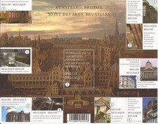 Belgium - Sheet - 2009 - COB BL171** - SCOTT 2396 - Mont des Arts - MNH -