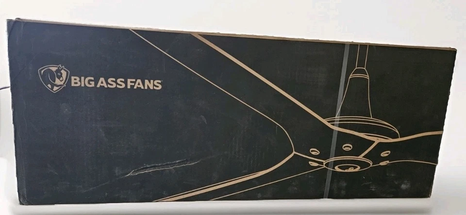 Ventilador de techo Big Ass Fans Haiku exterior 52" bajo perfil DC, blanco, FR127A Foto 2 de 4