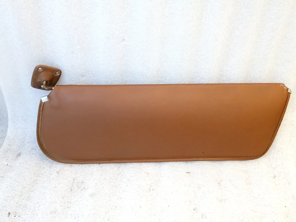 Par de parasoles de vinilo marrón/nuez moscada 80-86 F150 F250 F350 Bronco OEM Foto 2 de 4