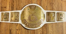 BIG CHAMPIONSHIP WRESTLING BELT TITLE 4MM EAGLE