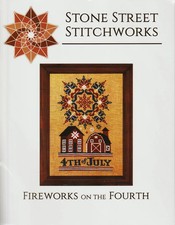 Fireworks on the Fourth by Stone Street Stitchworks cross stitch pattern