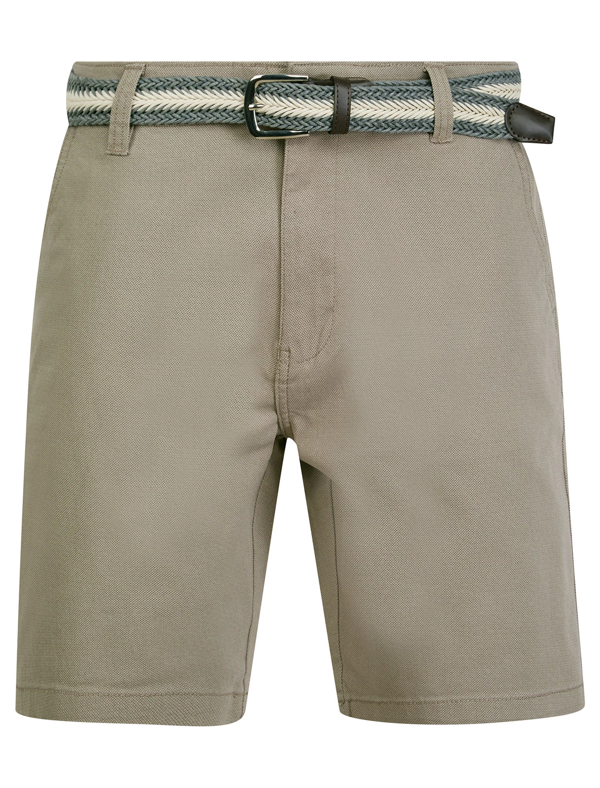 Tokyo Laundry Chino Shorts Men's Smart Summer Stretch Cotton with Woven Belt
Opens in a new window o