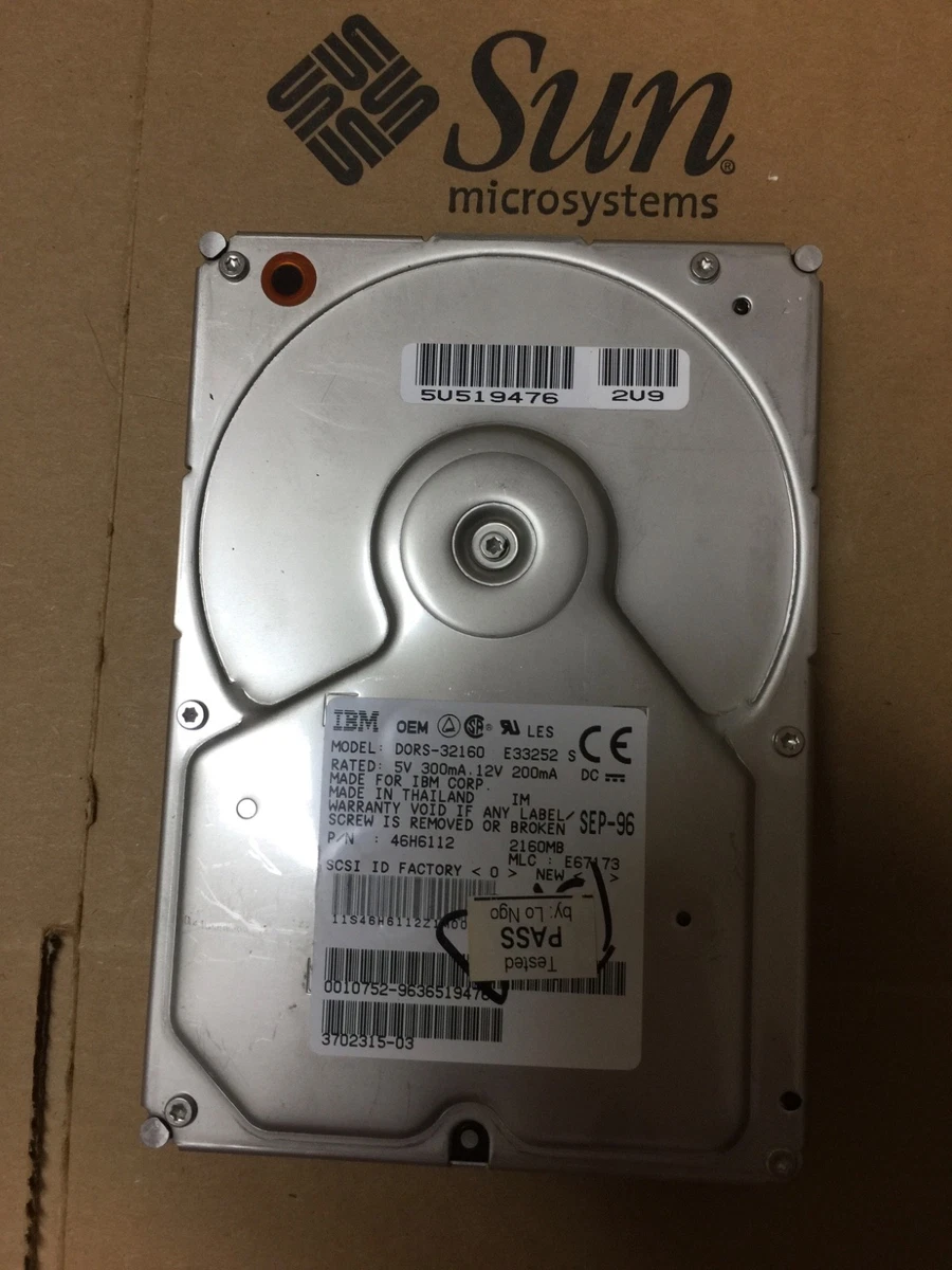 Sun Microsystems Ultra SCSI Hard Drives (HDD, SSD & NAS) for sale