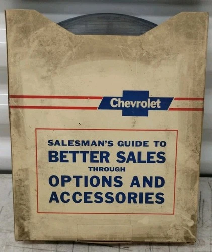 Chevrolet Salesman's Guide To Better Sales Thru Options & Accessories Tape