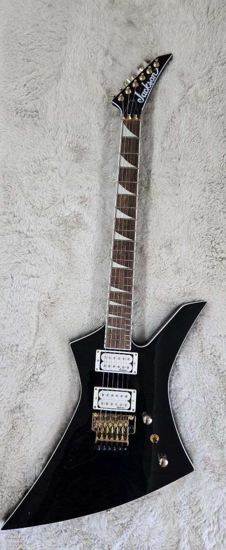 Jackson X Series Kelly KEX Gloss Black Electric Guitar, Laurel