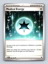 Pokemon Medical Energy 182/182 Paradox Rift Uncommon LP