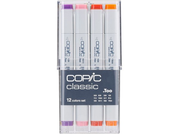 1 Bis 12X Copic Marker Classic, 12Er Basis Set - Spare Bis Zu 11%-image