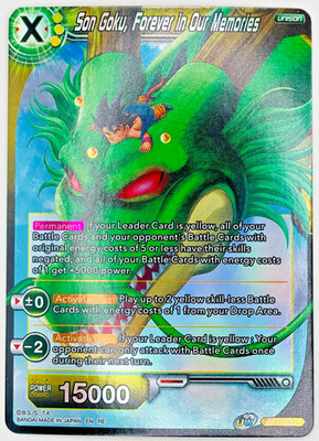 Son Goku, Forever in Our Memories | 2nd Ed. Foil | Dragon Ball Super Card | LP
