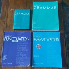 JENSENS FORMAT WRITING Punctuation Grammar Bo...