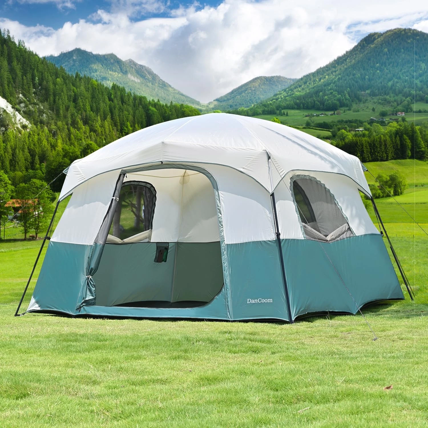 Tents 4/6 Person, Easy Set Up Waterproof Camping Tent with Rain Cover,...