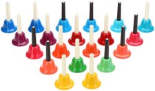 Rhythm Band KidsPlay 20-note Handbell Set - Low A-High E, Assorted Colors