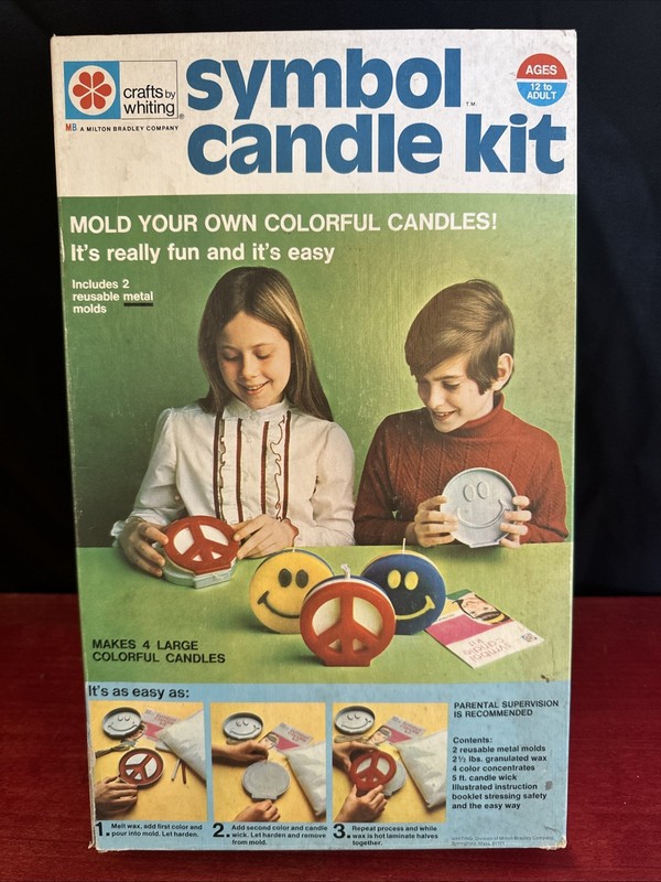 1971 Symbol Candle Kit By Crafts By Whiting