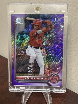 Bowman Chrome Prospect Lot /250 /599 Refractors Placencia Markakis Phillips