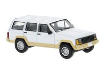 Brekina Pcx 870731 Jeep Cherokee, Weiss, 1984, 1:87 Neu Modellauto
