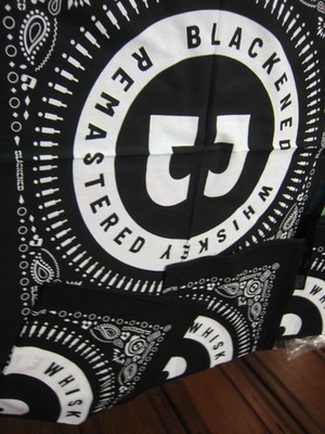 3 yes 3 Metallica Blackened  Whiskey Remastered Bandana  Square 21 Inch NEW