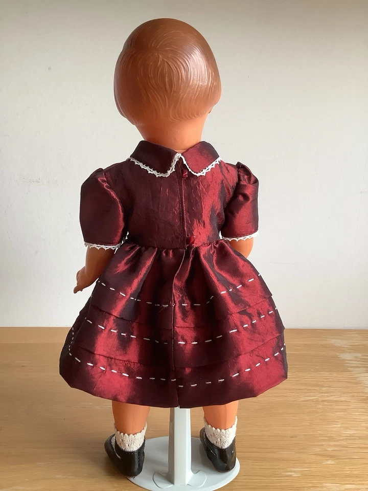 Pour Ancienne Poupée FRANÇOISE de MODES&TRAVAUX - ROBE Déc.1957+Avril 1953 - Photo 4/4