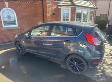 2013 Blue/Grey Ford Fiesta 1L Petrol Manual 5 Door Hatchback, CAT N