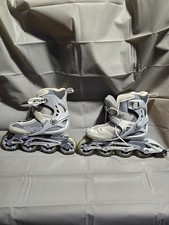Rollerblade Spark W Pro Inline Skates Women  s Size 7 Silver/Grey Fitness Skates
