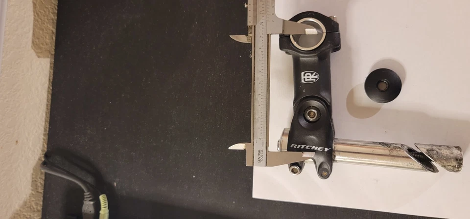 Ritchey Adjustible A Stem 100 mm 1 1/8 Forged 6061 Alloy MTB with adapter - Image 2 of 4