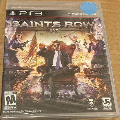 Deep Silver Saints Row IV (Saints Row Series) M Sony PlayStation 3 PS3 MP