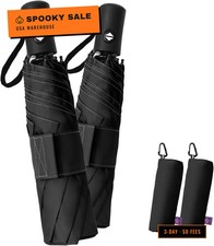 Travel Windproof Umbrella for rain Compact Small Travel size QuickDry