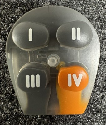 VIPER EZSDEI476 476V 4 BUTTON /1 ORANGE REPLACEMENT KEYPAD BUTTONS/ORIGINAL DEI