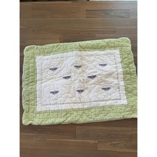 Pottery Barn Kids Butterfly Standard Quilted Sham Green Purple