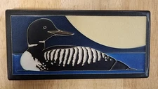 Motawi Tileworks 4x8 Loon-Midnight