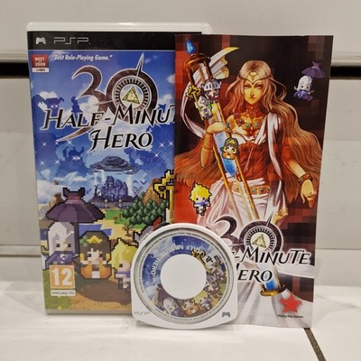 Half-Minute Hero PSP Sony - UK PAL VGC CIB - Tracked Post - Fully Tested Working