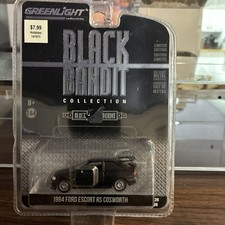 1994 FORD ESCORT RS COSWORTH 28050 GREEN MACHINE N45 GREENLIGHT BLACK BANDIT 24