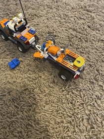 Lego City 7737 Rescue Coast Guard 4wd & Jet Scooter  Missing 1 Piece