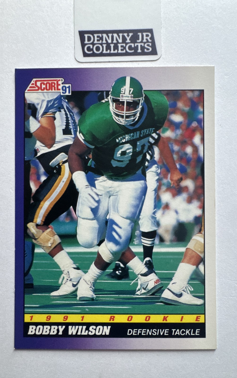 1991 Score - 1991 Rookie Bobby Wilson #606 (RC)