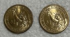 2007 Thomas Jefferson P & D Set of 2 $1 Dollar D Is Position A, P Is Position B — photo 4