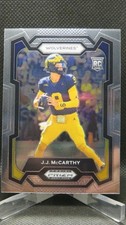 J.J. McCARTHY 2024 PRIZM DRAFT PICKS ROOKIE CARD WOLVERINES