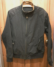 Barbour Int. - Steve McQueen, RECTIFIER HARRINGTON Jacket . NAVY.  L