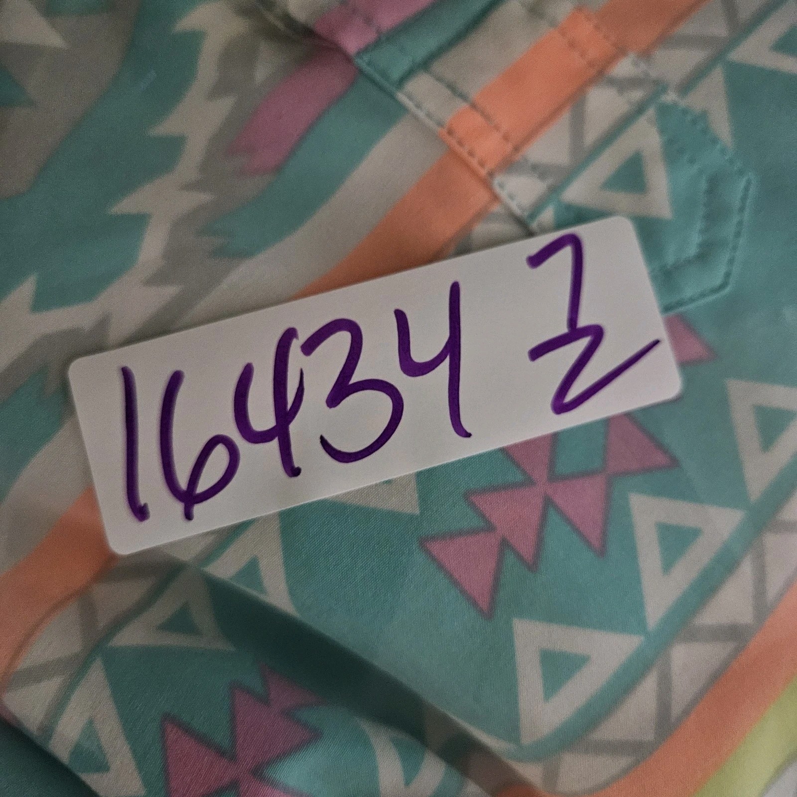 Chubbies Nutter Shirt Mens Medium Performance Polo Colorful Aztec Weekend 