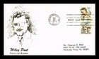 US COVER FIRST DAY OF ISSUE AMERICAN AVIATOR WILEY POST OKLAHOMA CITY OKLAHOMA