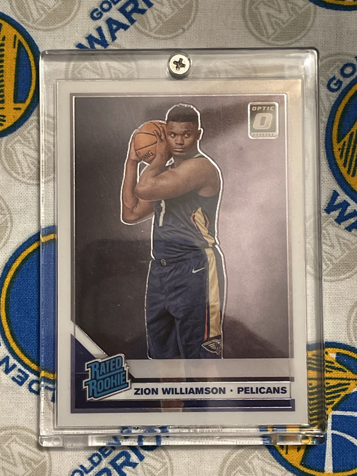 2019-20 Panini Rated Rookie Zion Williamson Donruss Optic #158 Base