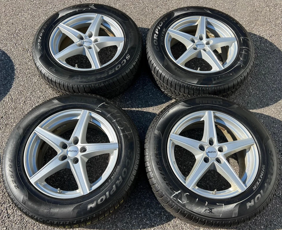 4 ALU 17" WINTERRÄDER LAND ROVER FREELANDER 2 LF EVOQUE LV 225/65R17 106H RDKS - Bild 2 von 4