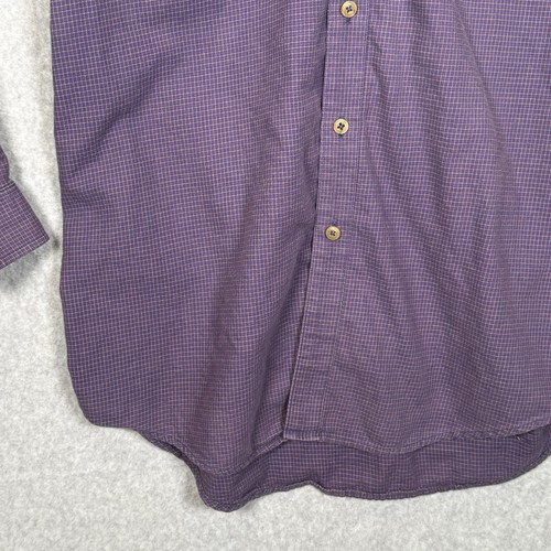 VTG Patagonia Plaid Cotton Flannel Twin Pocket Shirt Grunge M Made In Portugal - Picture 6 of 12
