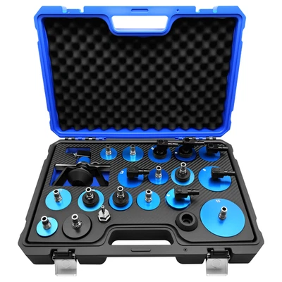 ZKTOOL 22PCS Brake Bleeder Adapter Kit,Master Cylinder Brake Bleeder Cap Kit - image 1 of 4