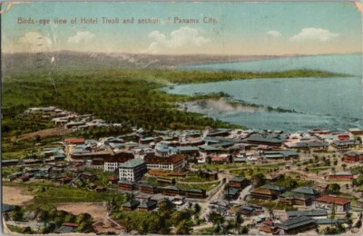 Hotel Tivoli ~ Panama City, Panama 1918 Postcard