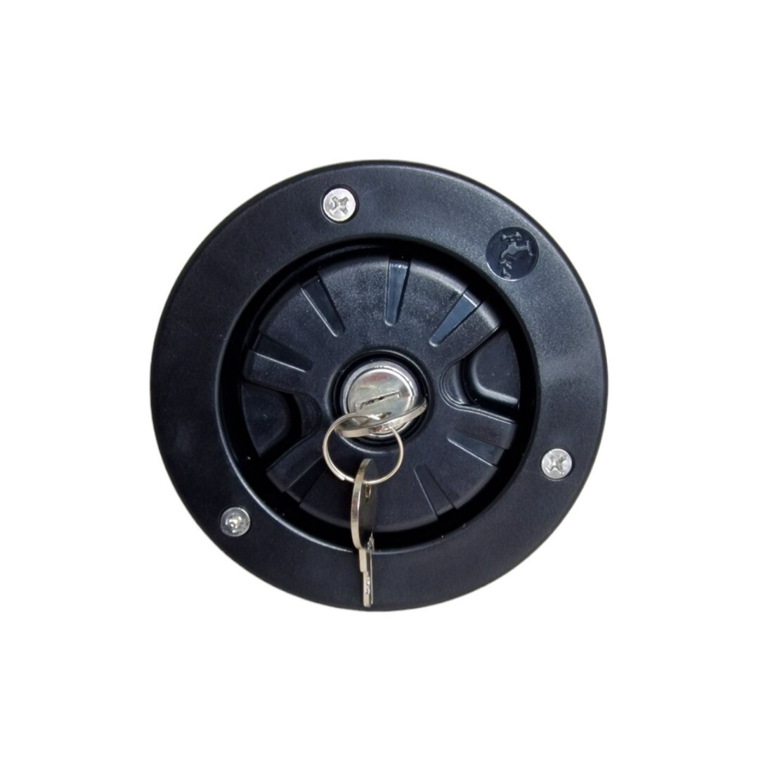 Fresh Water Tank Locking Inlet Filler Cap Black Motorhome Campervan Caravan