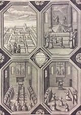 Frontispice Philippe d'Angoumois Noviciat d'Hermogene Capucin 1623 Dôle Thiers