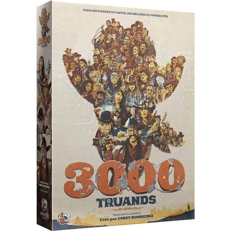 3000 Truands FR de Unexpected Games : animez vos soirees jeux entre amis autour de ce jeu de table