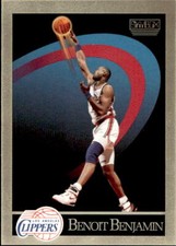 1990 NBA Basketball Skybox Card #124 Benoit Benjamin