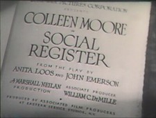 Social Register 1934 (DVD) Colleen Moore, Charles Winninger, Pauline Frederick