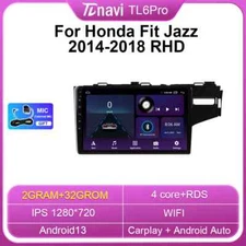 For Honda Fit Jazz Car Radio Multimedia Video Player Android CarPlay GPS Screen
