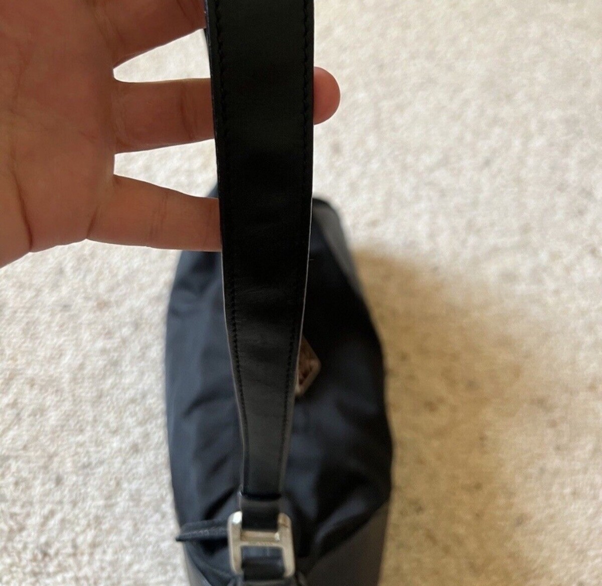 Prada Vintage Shoulder Bag Black Baguette | eBay Prada Vintage Shoulder Bag Black Baguette | eBay