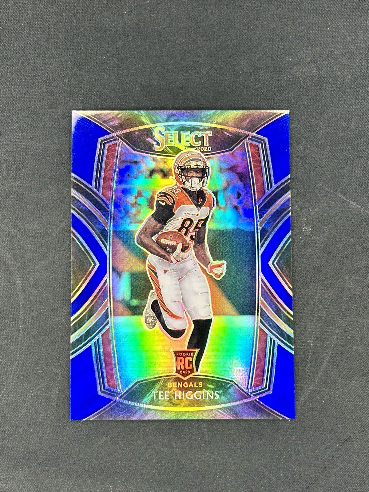 2020 Select Tee Higgins Club Level Blue Prizm Rookie RC #20/75 Bengals